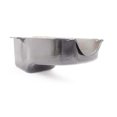 Racing Power 80-85 SBC Steel Stock Oil Pan Black R9092P