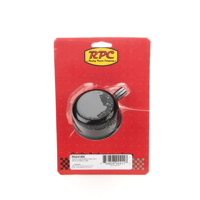 Racing Power Valve Cover Breather w/Smog Tube Black R9241BK