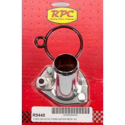 Racing Power 65-75 SBF Steel Water Neck Chrome R9440