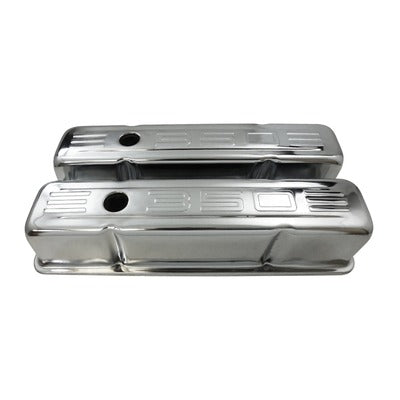 Racing Power SB Chevy 283-350 Tall Valve Cover Pair R9841