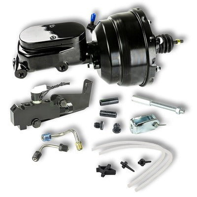 Right Stuff Booster Master Cylinder Combo Disc/Disc Black B85315672