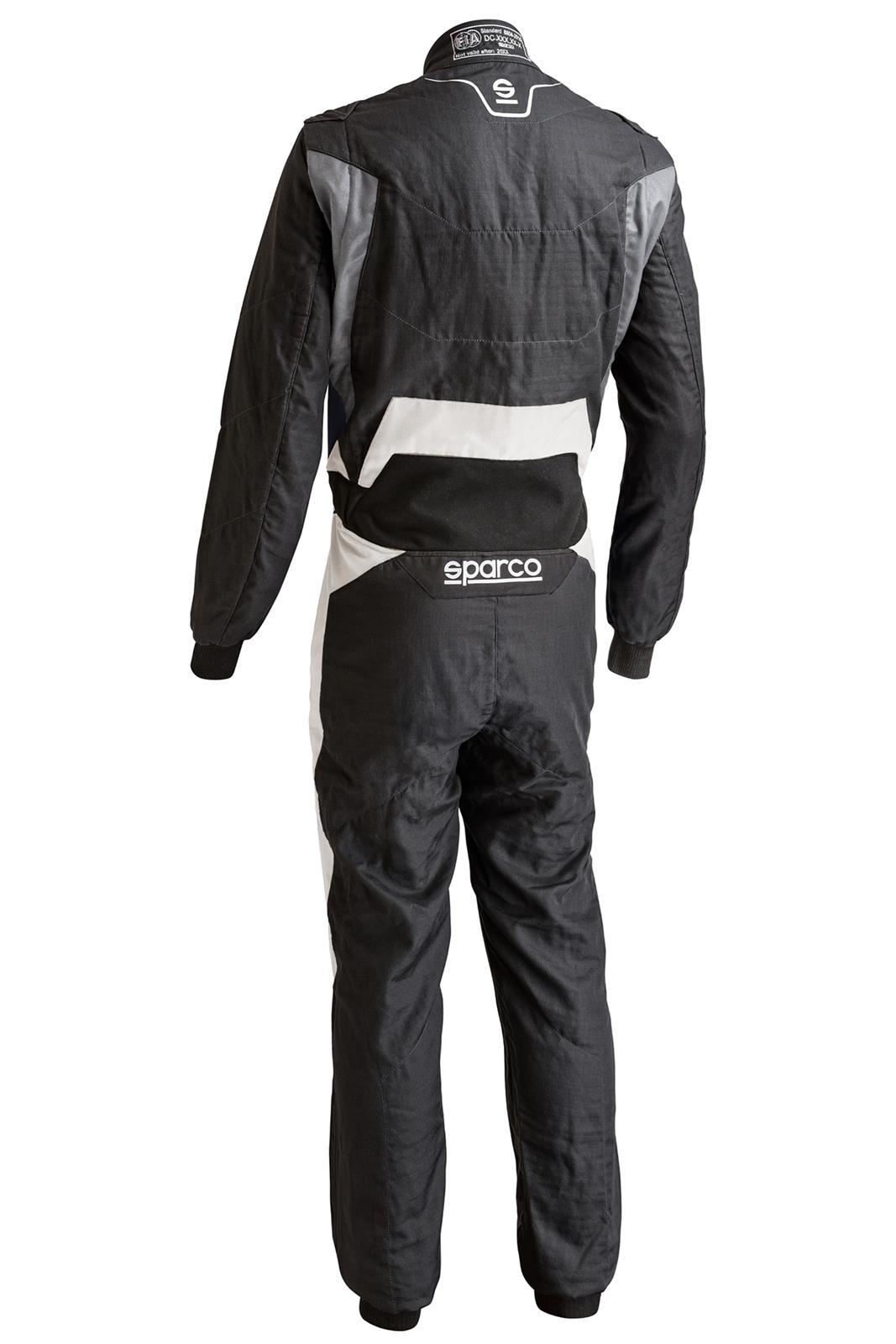 Sparco Victory Pro Race Suit (Black/Gray) Back