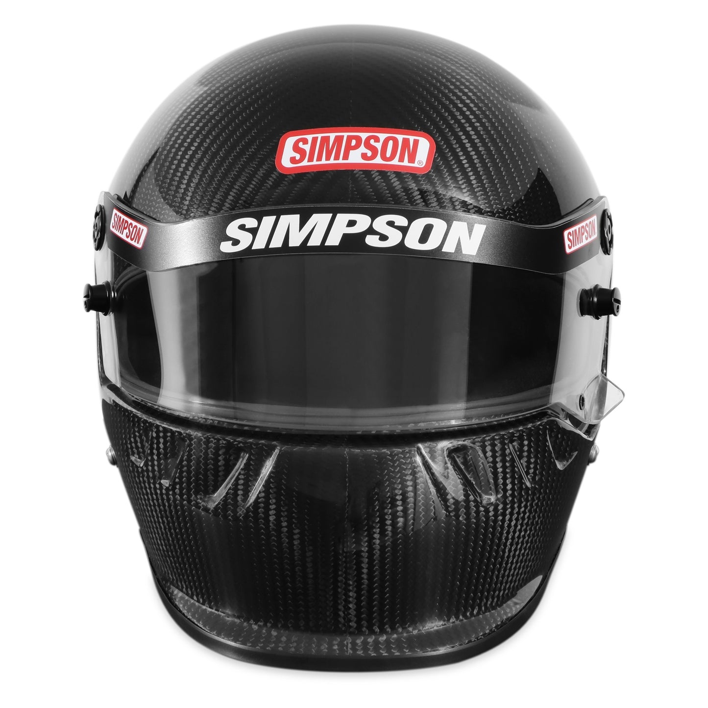 Simpson Vudo Carbon Helmet SA2025 (Front)