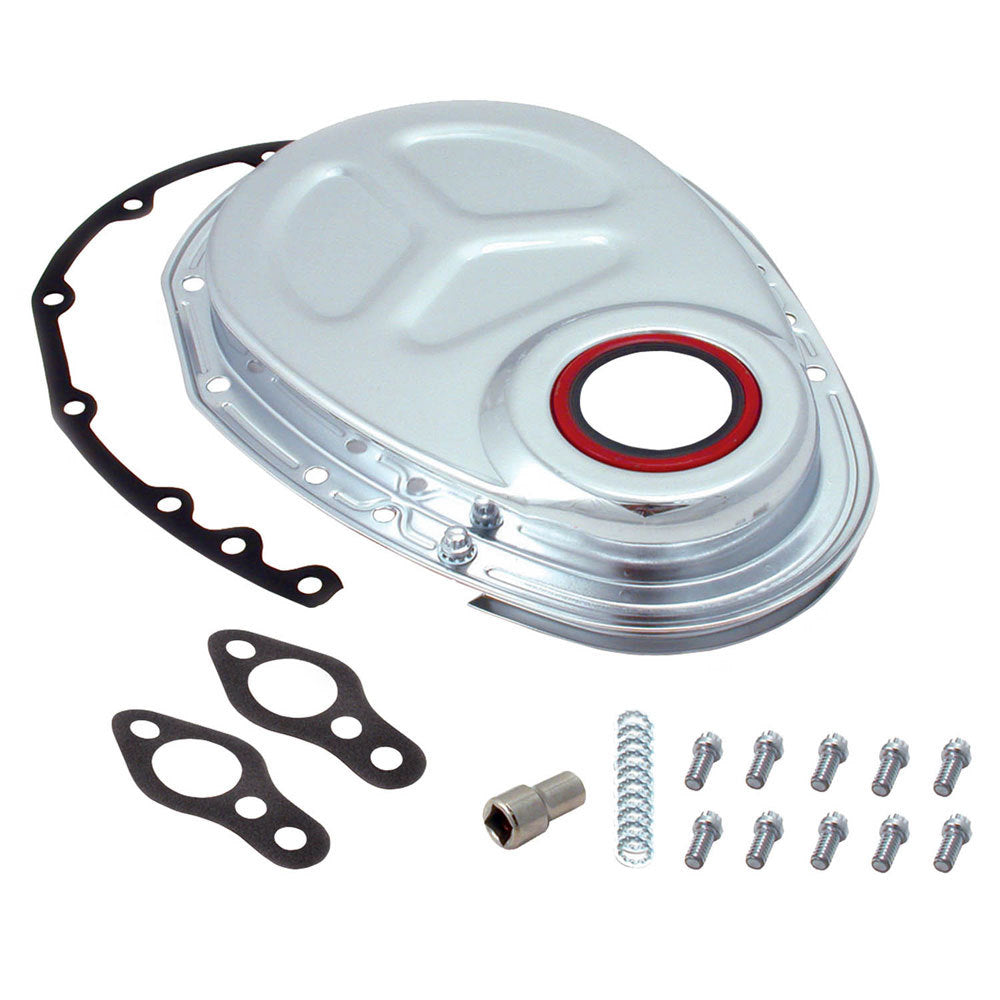 Spectre SBC Timing Chain Cover Kit Chrome SPE-42353