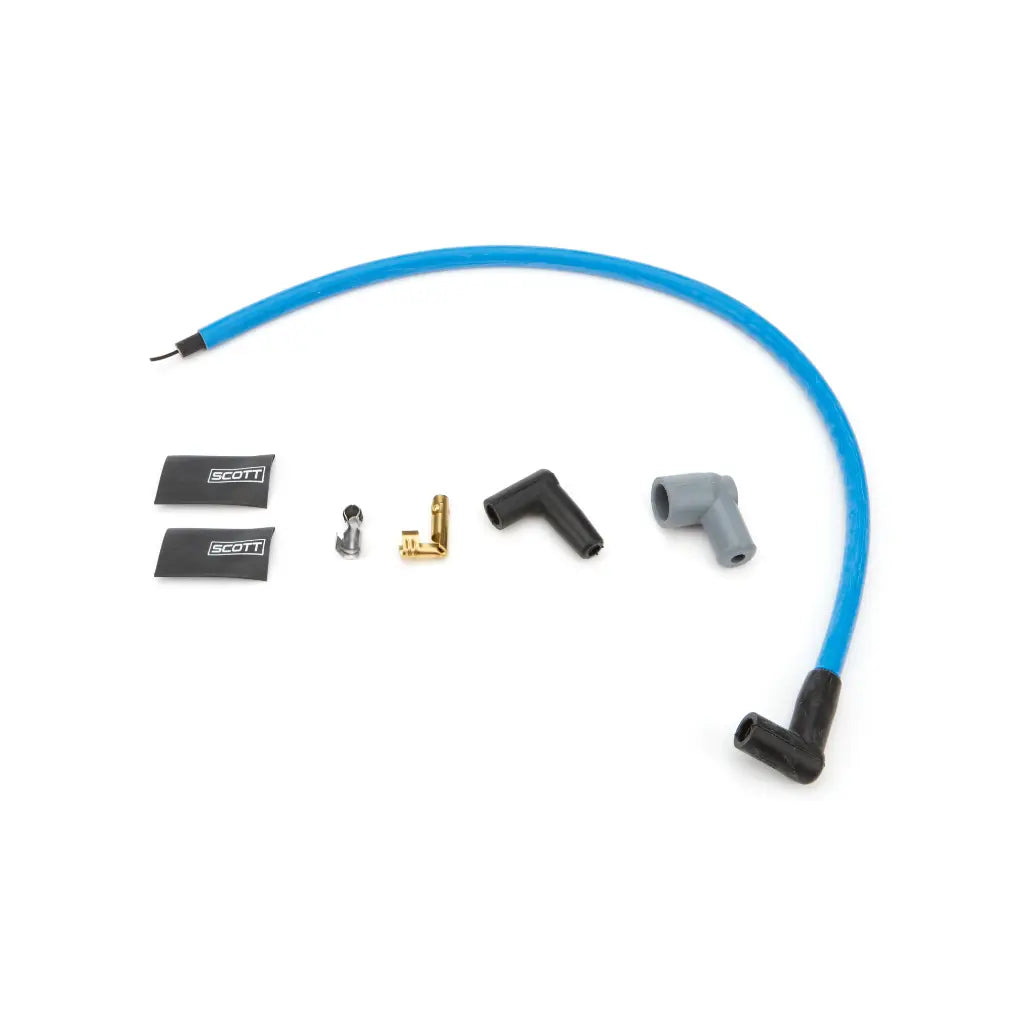 Scott Performance SBC Spark Plug Wire Set Blue 604 Crate Engine CH-604-4