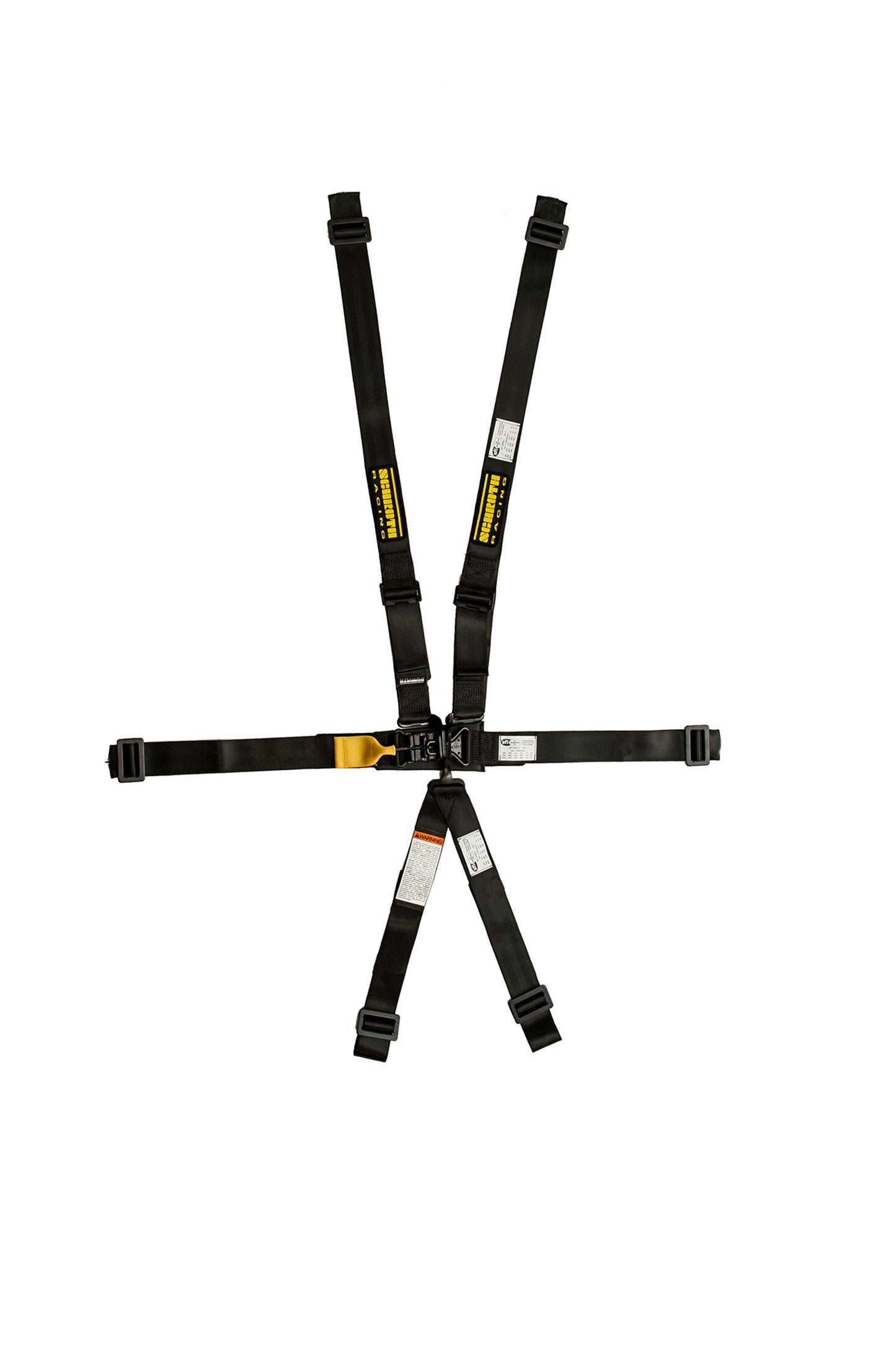 Schroth 5pt Harness LL2 P/U L&R 2" Black SFI 16.1 SR 61750H