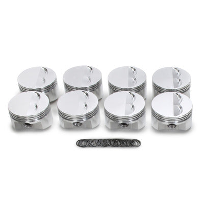 SRP SBC Flat Top Piston Set 4.155 Bore -5cc 138097