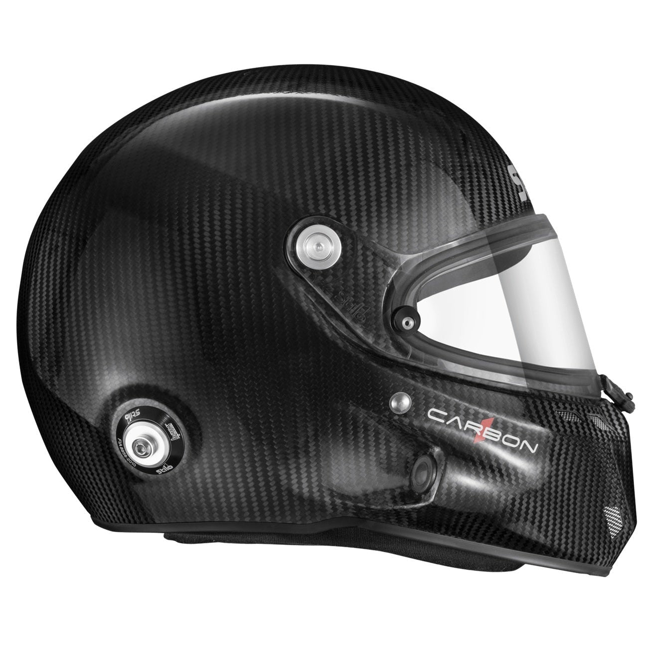 Stilo ST6 GT Carbon Fiber Helmet SA2025 / FIA (Right Side)