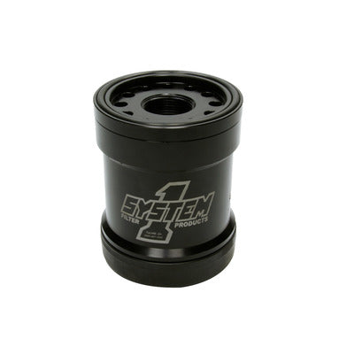 System One Billet HP6 Style Oil Filter 45 Micron 210-005