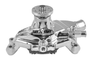 Tuff-Stuff Water Pump Polished Aluminum 84-91 SBC Corvette 1635ND