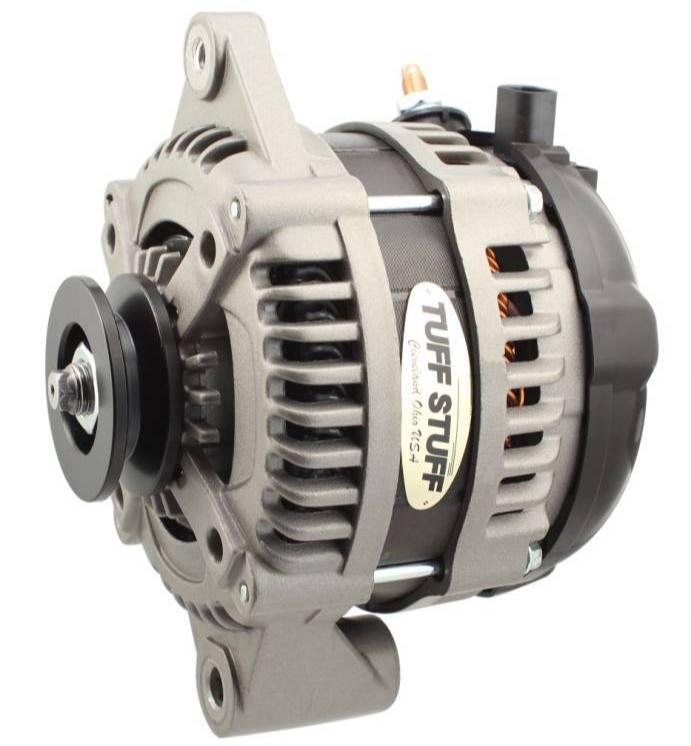Tuff-Stuff 225 MAX AMP Alternator 1-Groove 1-Wire Cast 8319FC1G1W