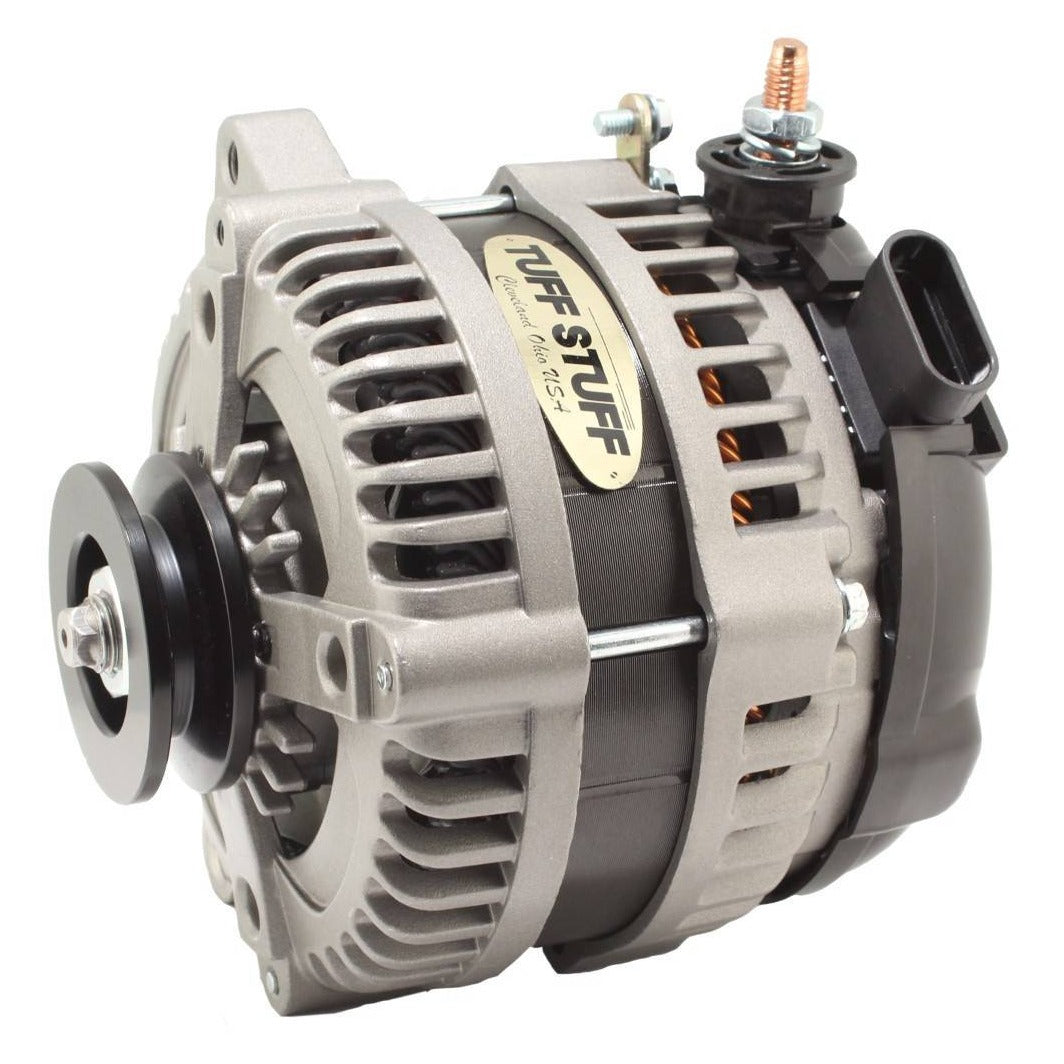 Tuff-Stuff 225 MAX AMP Alternator 1-Groove OEM Wire Cast 8320FC1GOE