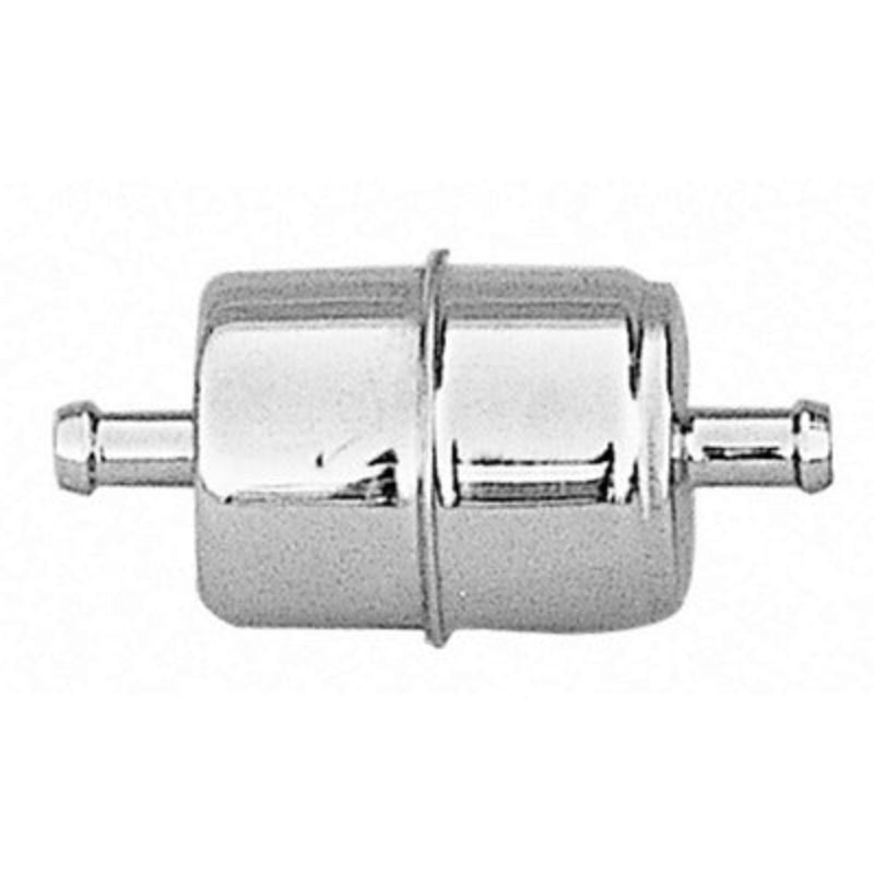 Trans-Dapt 3/8" Chrome Fuel Filter 9177