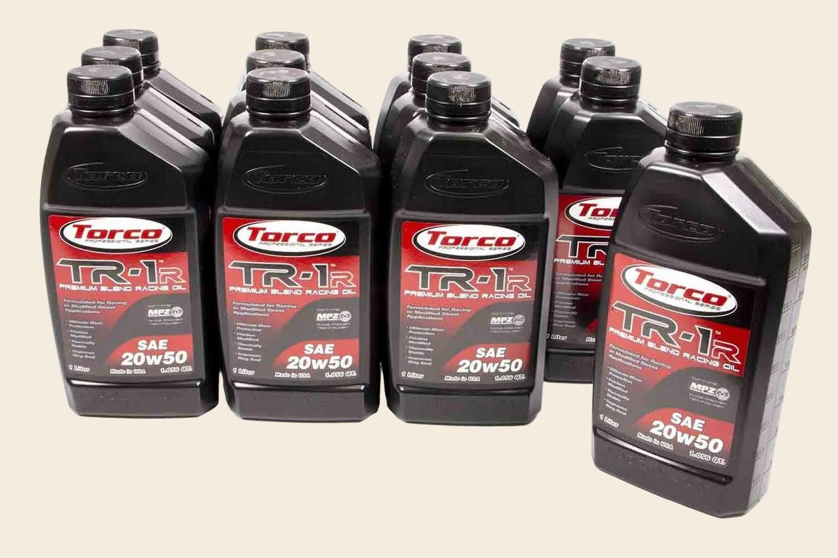Torco TR-1 Racing Oil 20W50 (Case of 12)