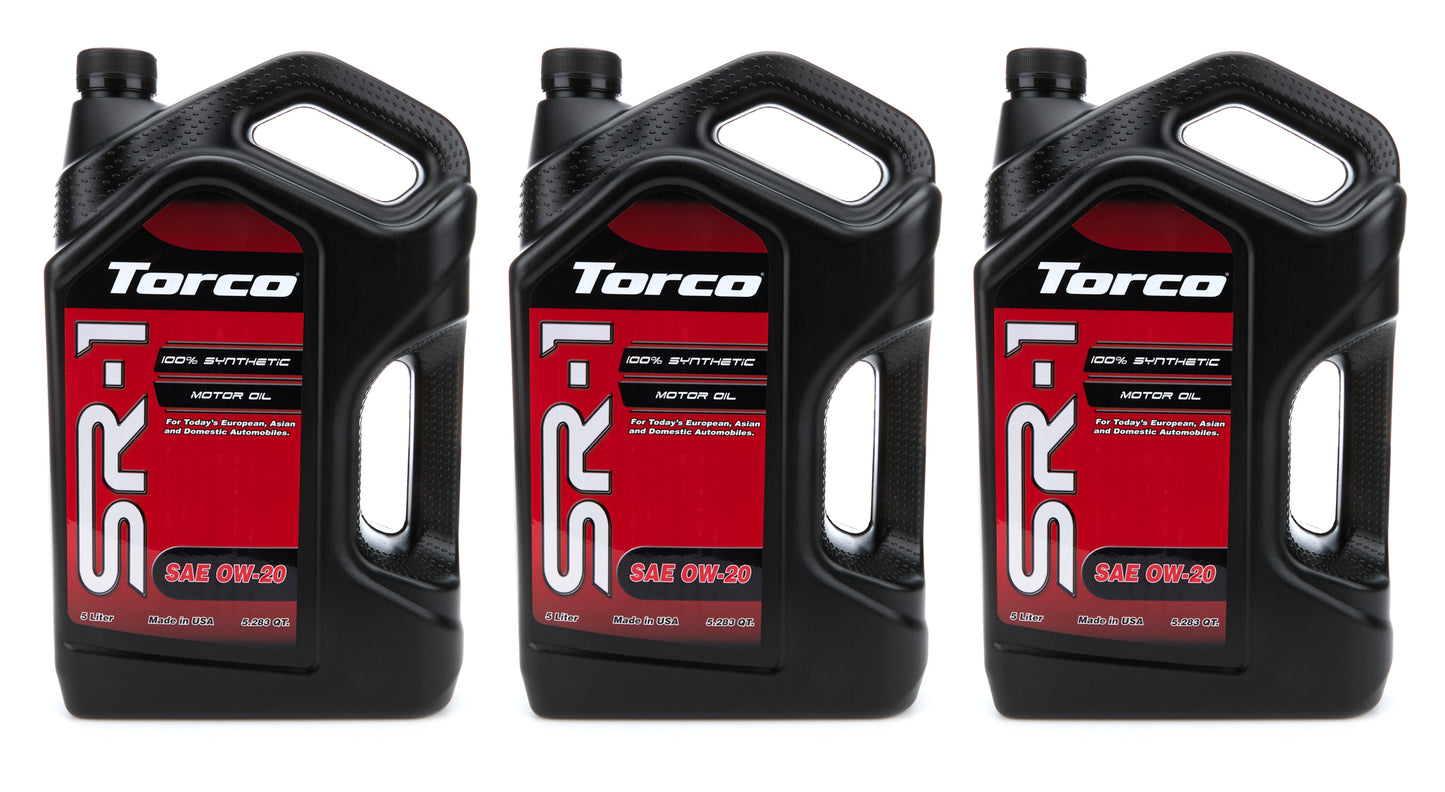 Torco SR-1 Synthetic Oil 0W20 (Case of 3)