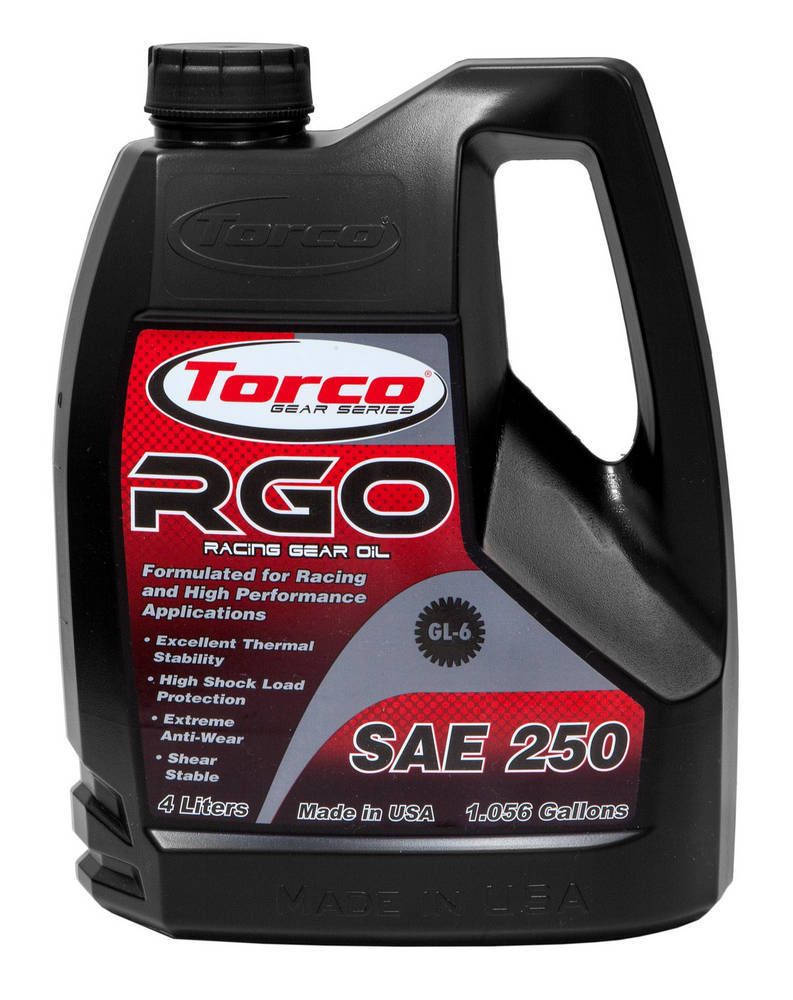 Torco RGO Racing Gear Oil 250 (Case)