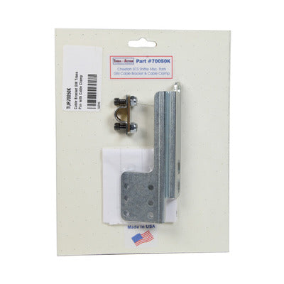 Turbo Action Shifter Cable Bracket GM Transmission Pan w/Cable Clamp 70050K