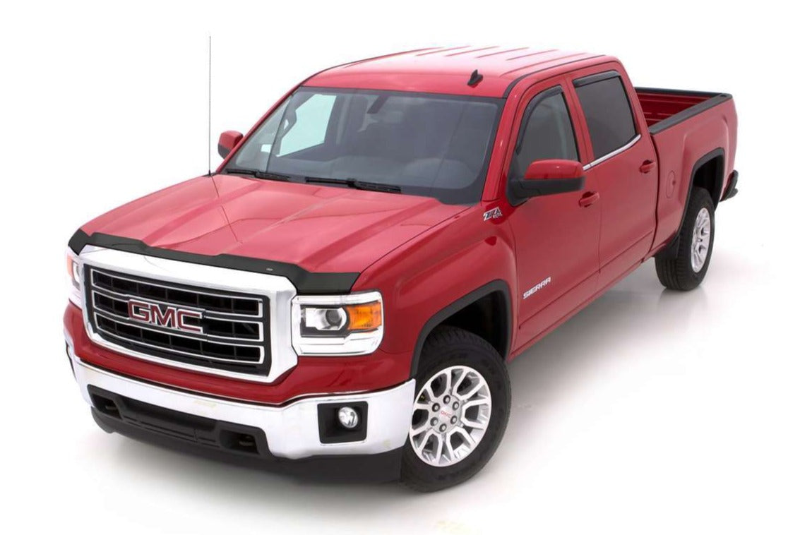 AVS Aeroskin Hood Protector Smoke for GMC