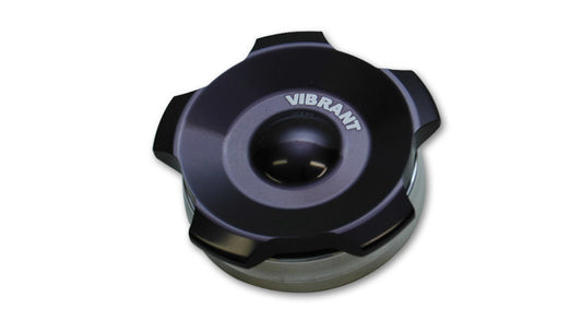 Vibrant Performance Black Aluminum Fill Cap w/Aluminum Weld Bung 2-3/4" 11295