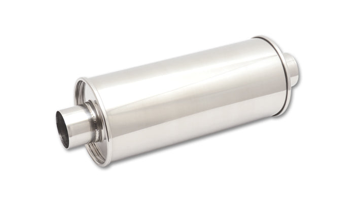 Vibrant Performance StreetPower Round Muffler 4" Inlet/Outlet 1139