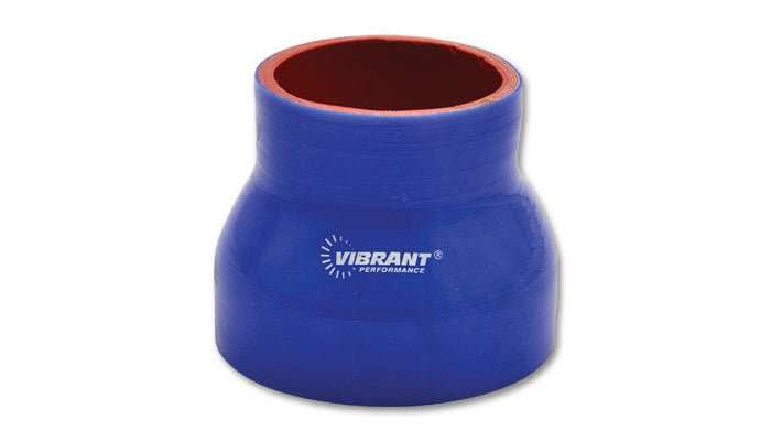 Vibrant Performance 4 Ply Reducer Coupling 2.5" x 2.75" x 3" Blue 2771B