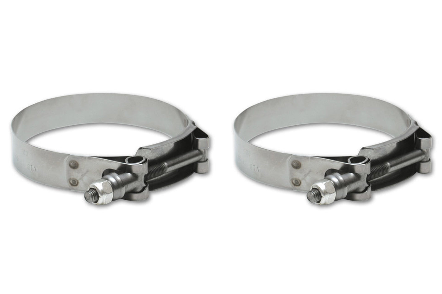Vibrant Performance Stainless Steel T-Bolt Clamps (2pk) Clam 2803