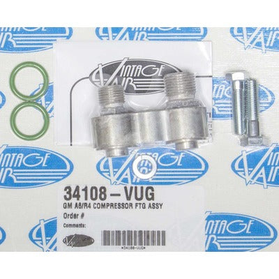 Vintage Air Compressor Fitting Assembly 34108-VUG