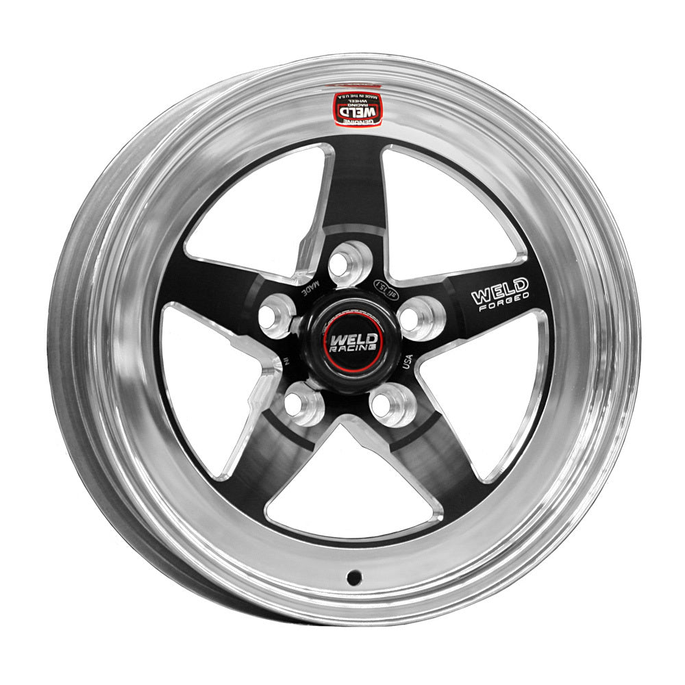 Weld Racing 15" x 10.275" RT-S Wheel 5x4.5 BC 6.5 BS Black 71MB-510A65A