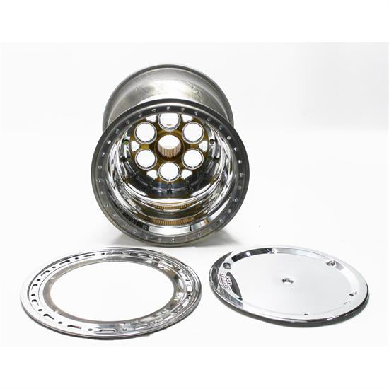 Weld Racing 15" x 18" 42 Spline 4" BS Beadlock w/Cover 735-51854-6