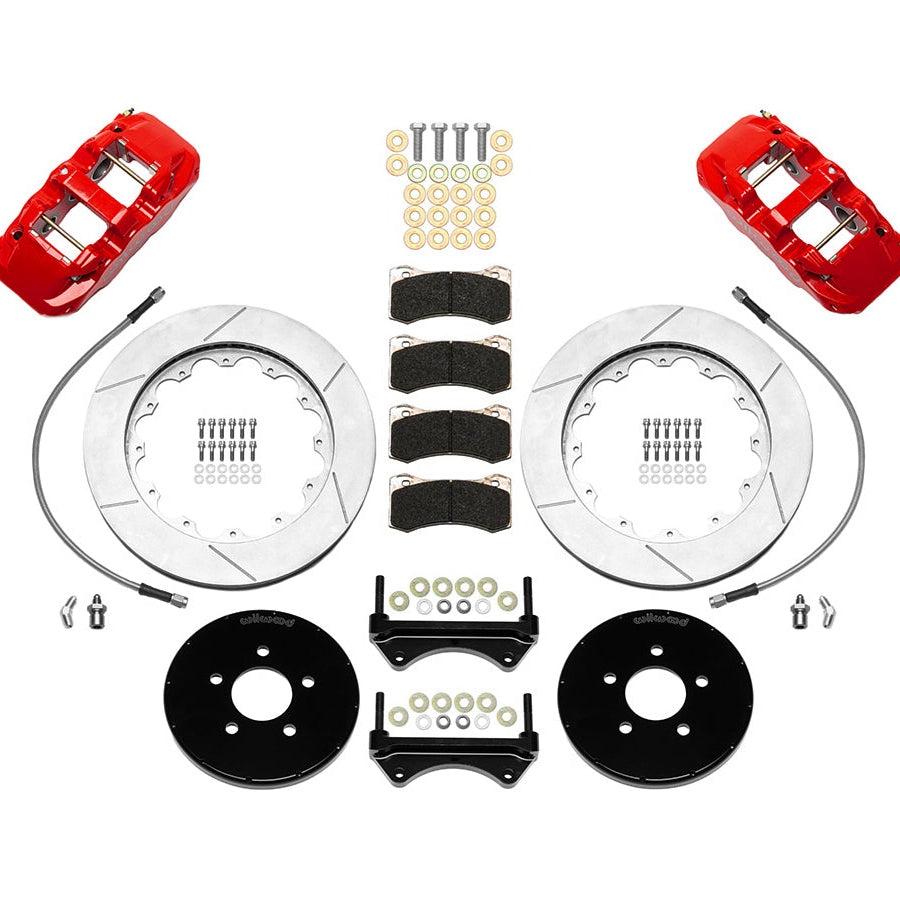 Wilwood Brake Kit Front 94-04 Mustang 5 Lug Aero 6
