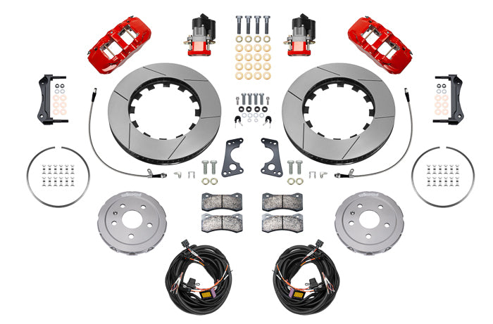 Wilwood Brake Kit Rear Corvette C8 Aerolite 4R Slotted 140-17009-R