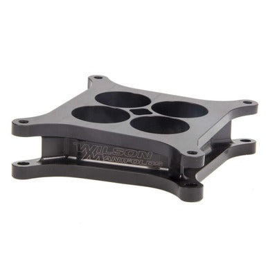 Wilson Manifolds Angled Carb Spacer, 4150 2" 4-Hole Tapered 003150