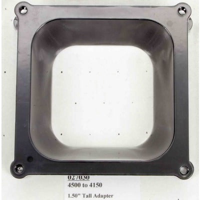 Wilson Manifolds Carburetor Adapter, 4500 to 4150, 1.5" Thick 027030