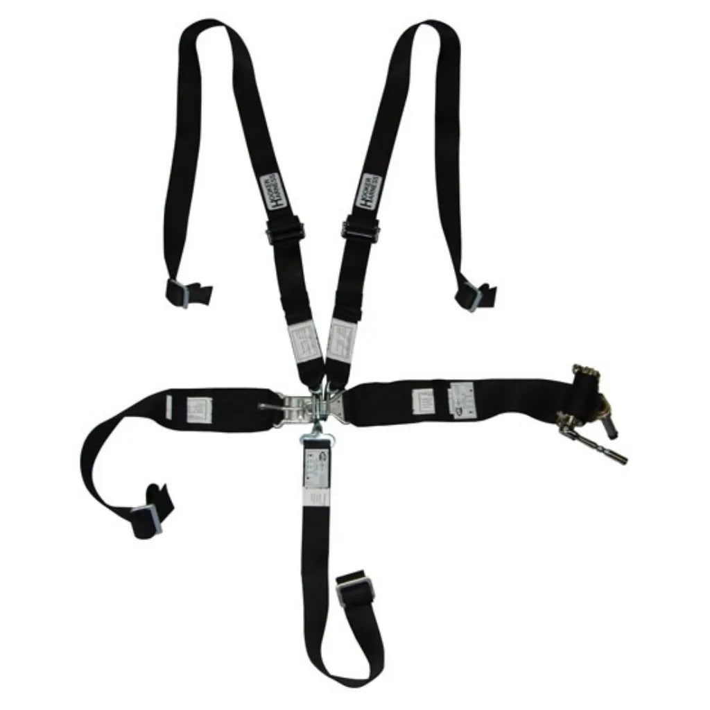 Hooker Harness 5-Pt Latch & Link Harness w/ Rachet Adjust 53100