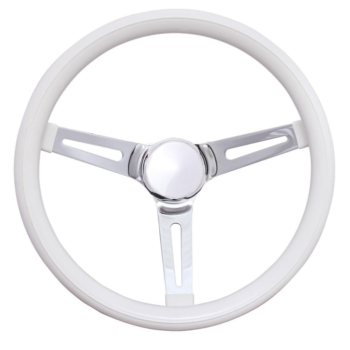 Grant 8540W Classic Steering Wheel White Grip