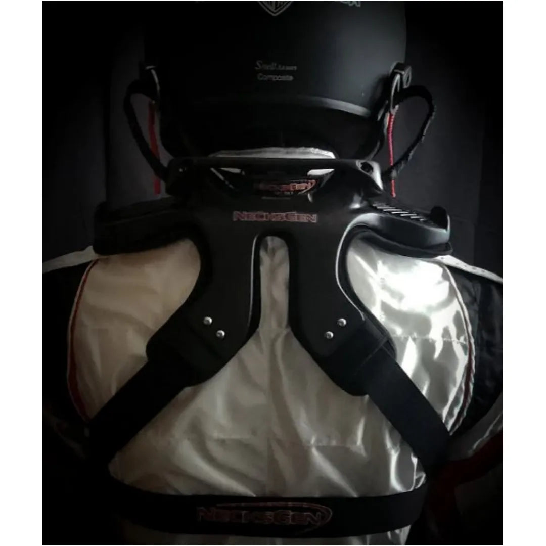NecksGen REVX Carbon HNR 800 Head & Neck Restraint (lifestyle)