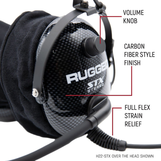 Rugged Radios Ultimate Headset H42-STX (Behind the Head)