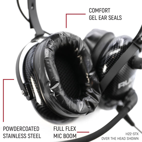 Rugged Radios Ultimate Headset H42-STX (Behind the Head)