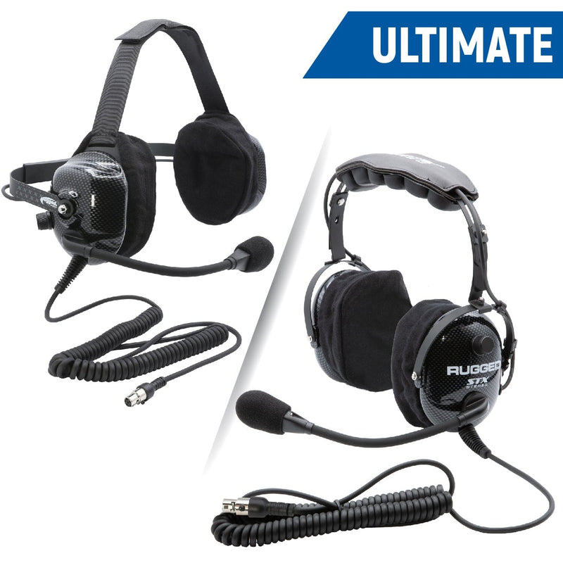 Rugged Radios Ultimate Headset H42-STX (Behind the Head)
