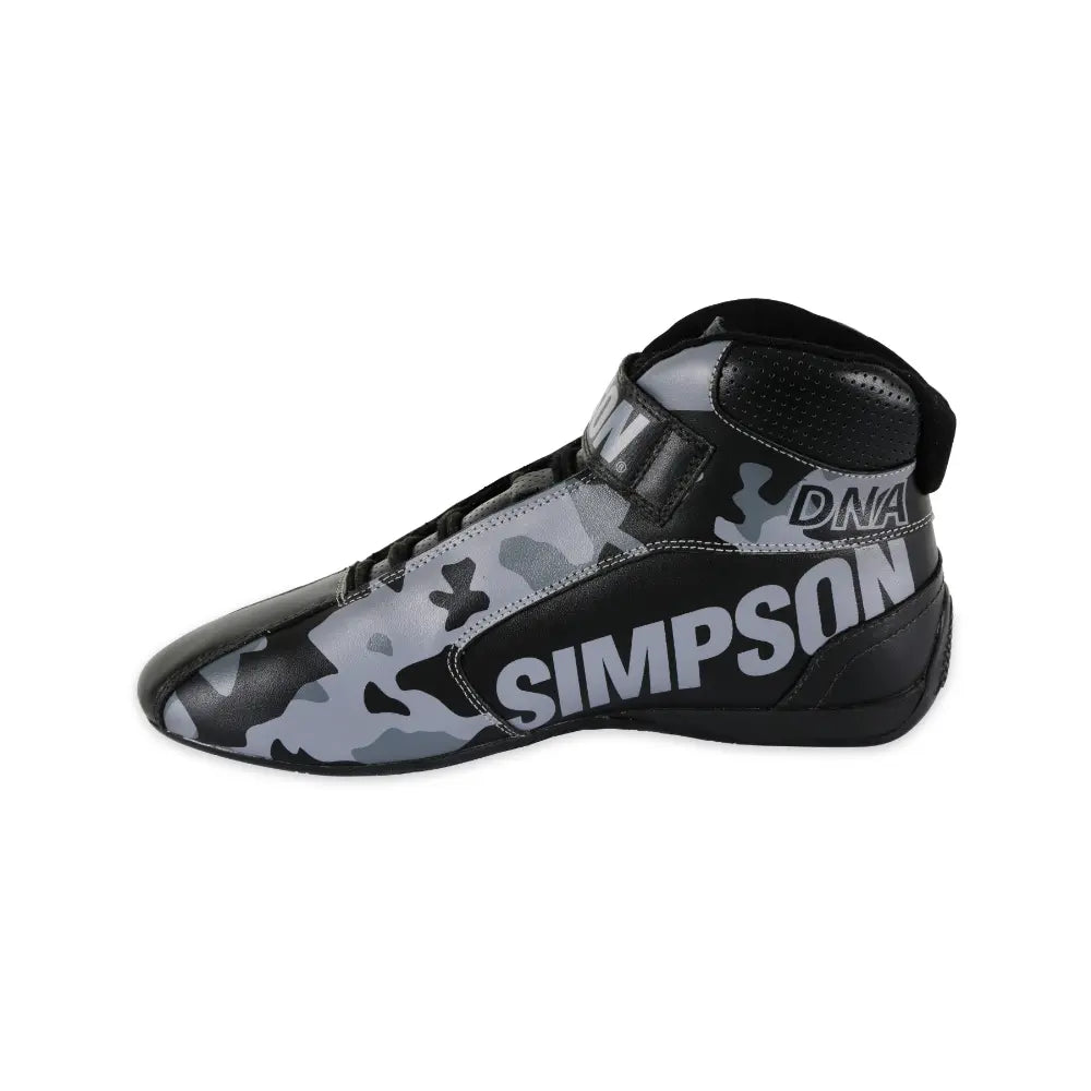 Simpson Racing DNA X2 Shoes - Black (side)