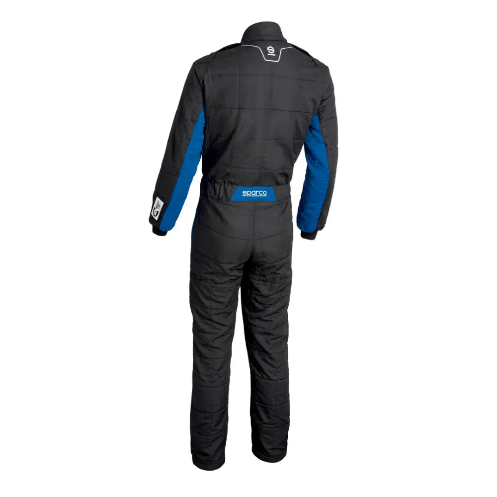 Sparco Conquest 3.0 Race Suit Black/Blue (back)
