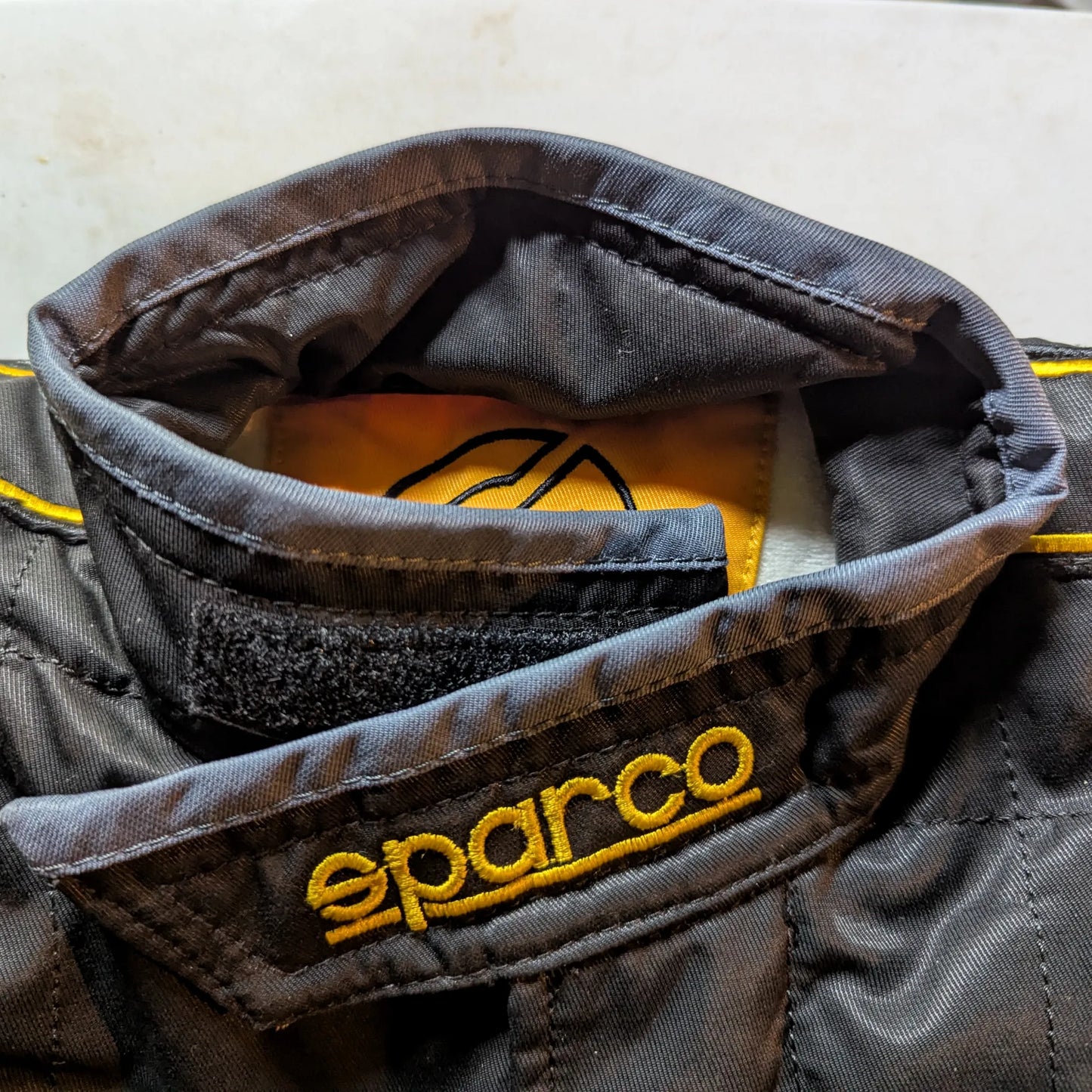 Sparco KS-5 Youth Kart Suit (neck)