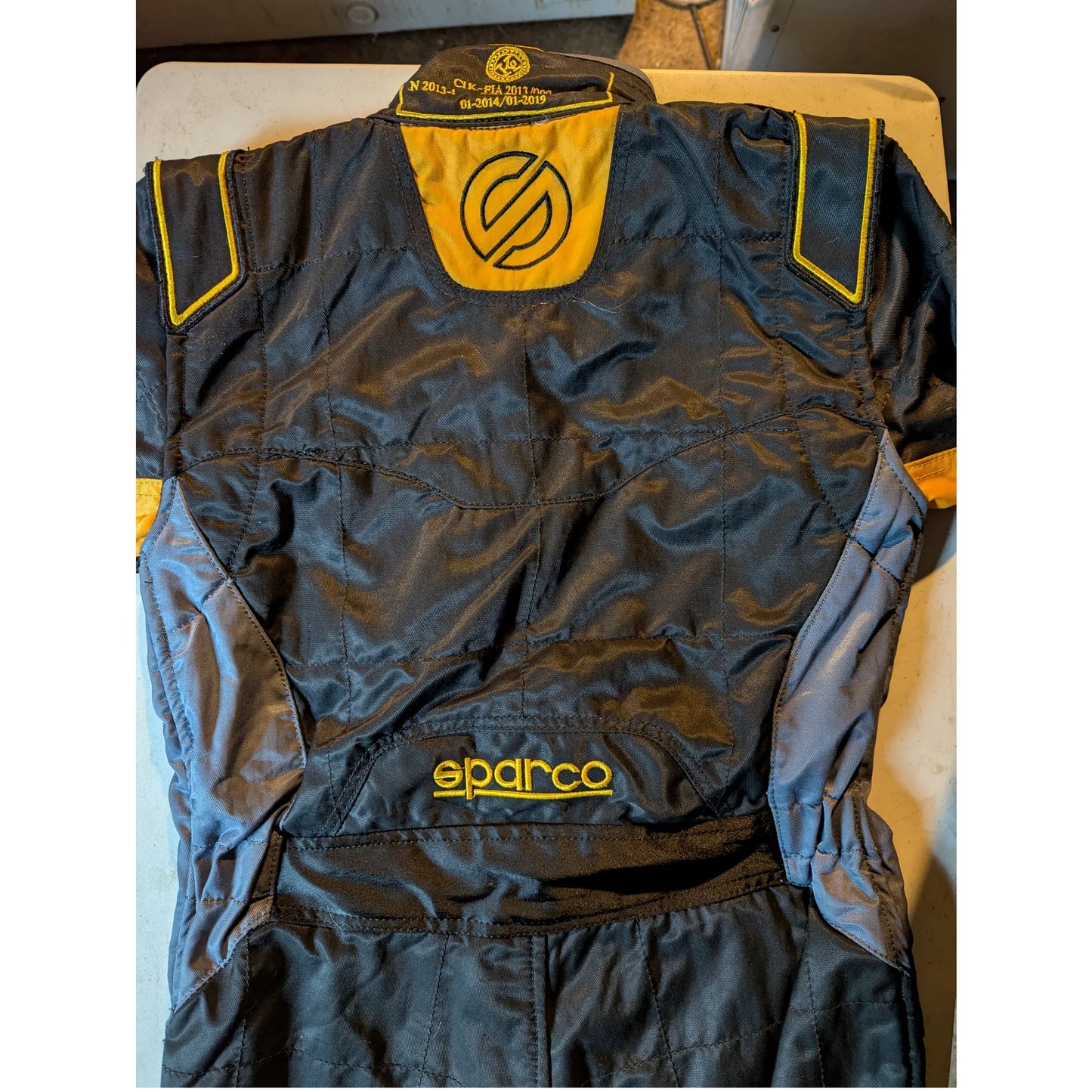 Sparco KS-5 Youth Kart Suit (back)