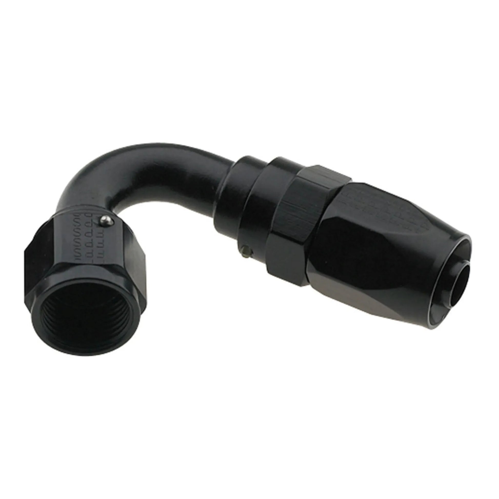 Fragola Series 2000 Pro-Flow Hose End 120-Degree Black