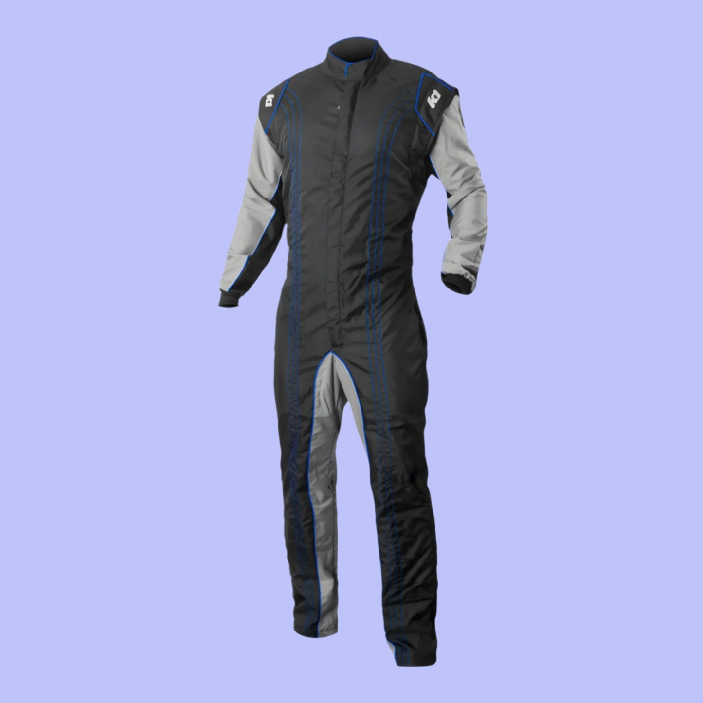 K1 Racegear GK2 Karting Suit 10-GK2 Black/Blue