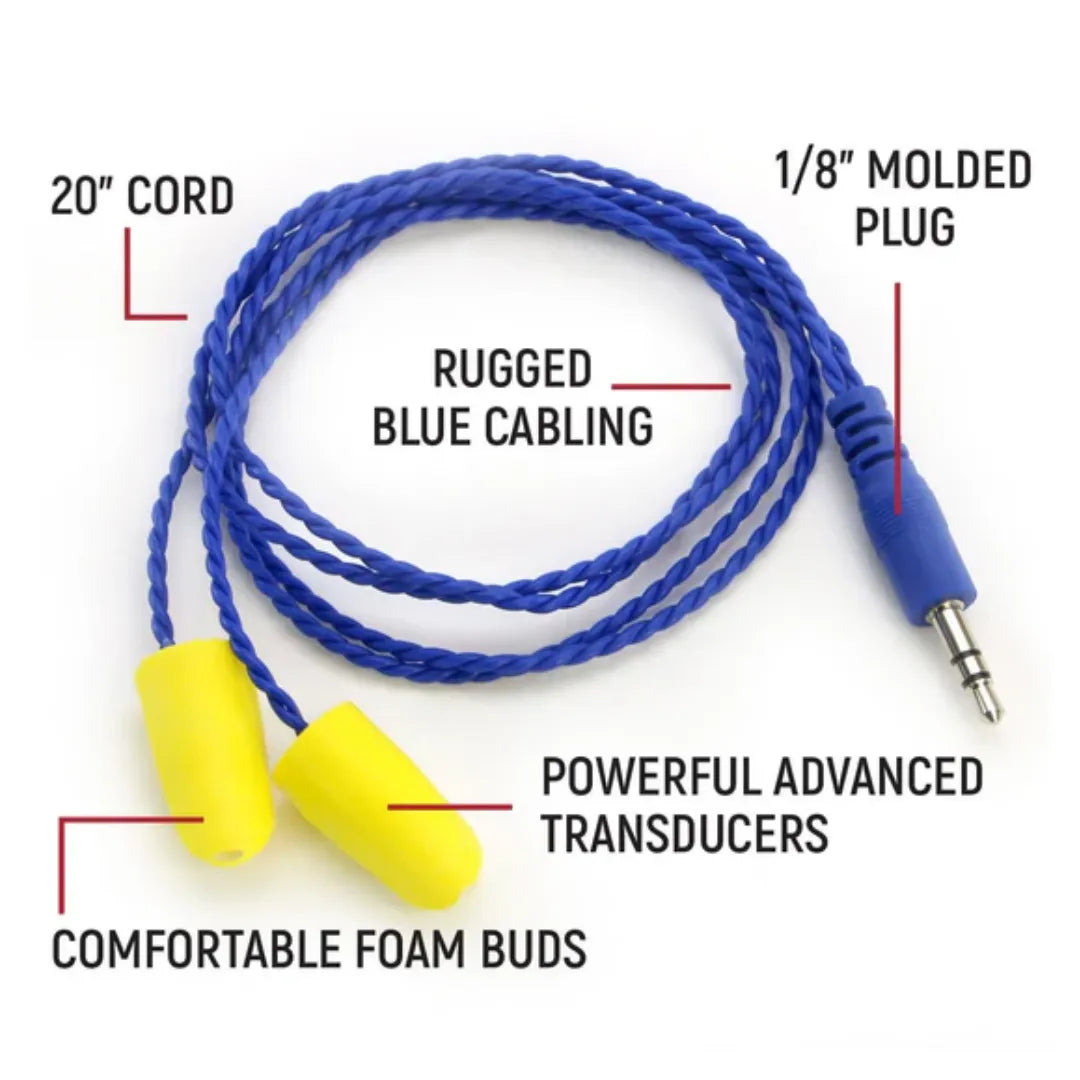 AlphaBud Foam Earbud Speakers