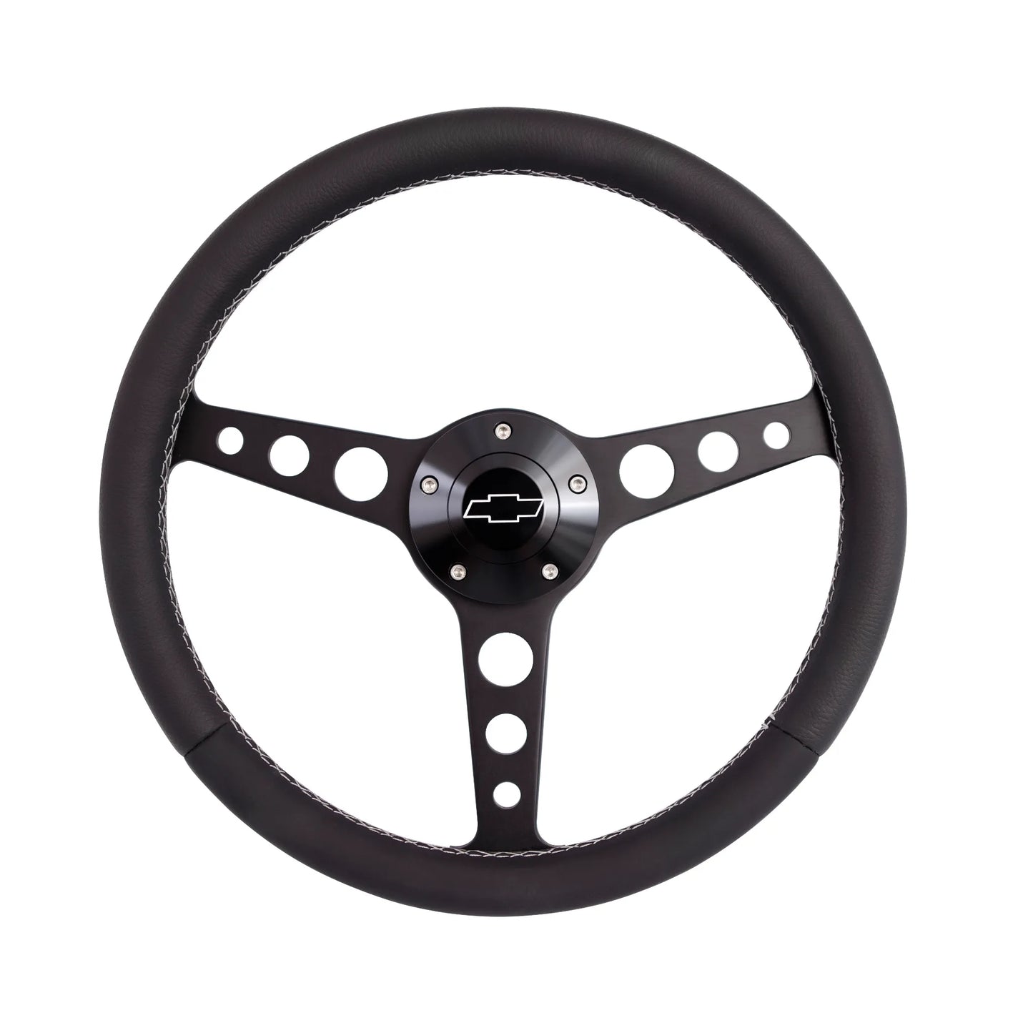 Grant 1926 Classic Series Black Steering Wheel Chevrolet Logo