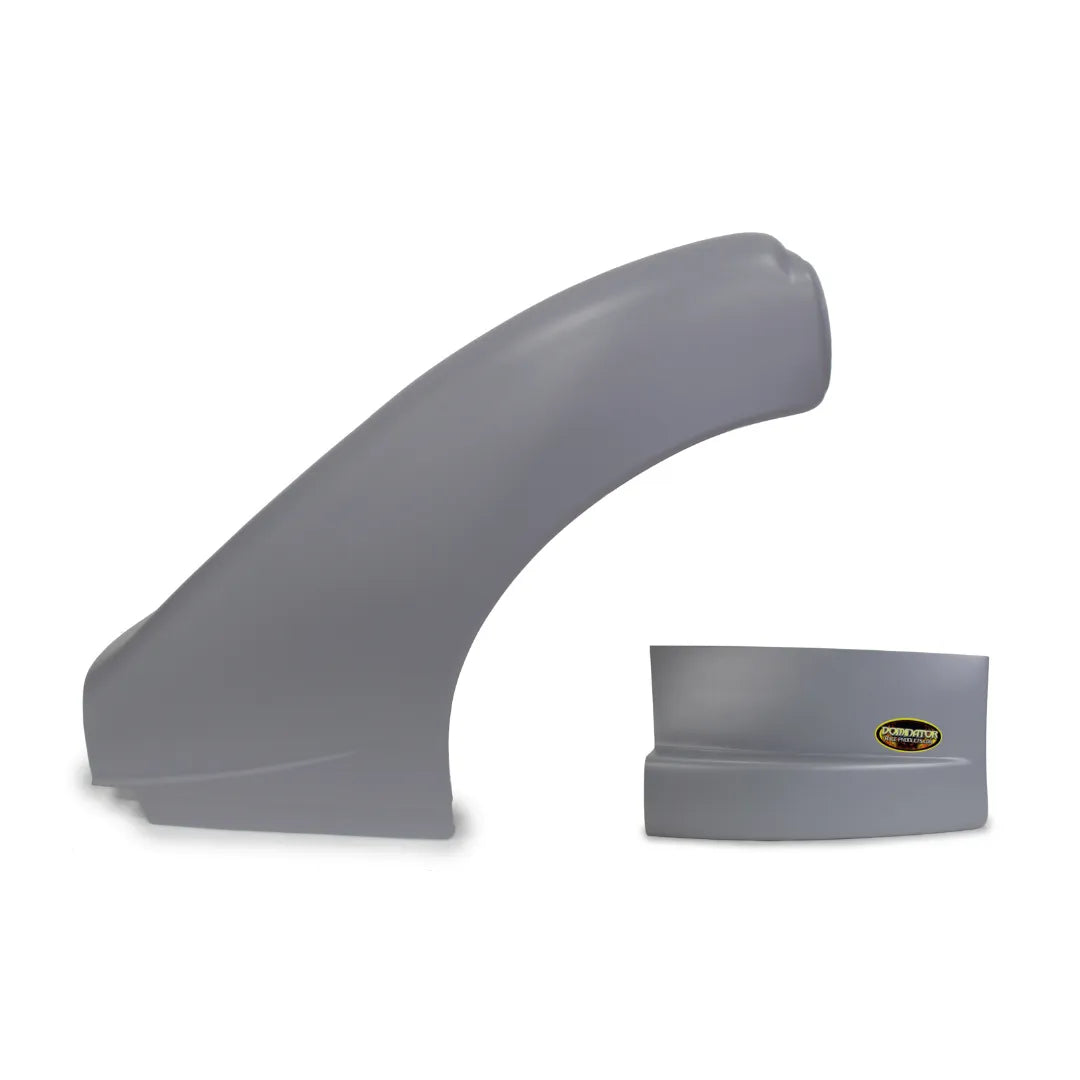 Dominator Dirt Late Model Nose and Fender Flare Kit (Gray)