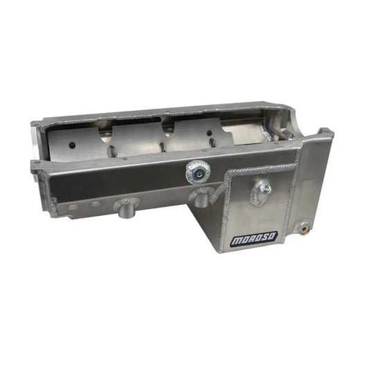 Moroso Drag Race Oil Pan w/ Rocket/Dart Block 21247