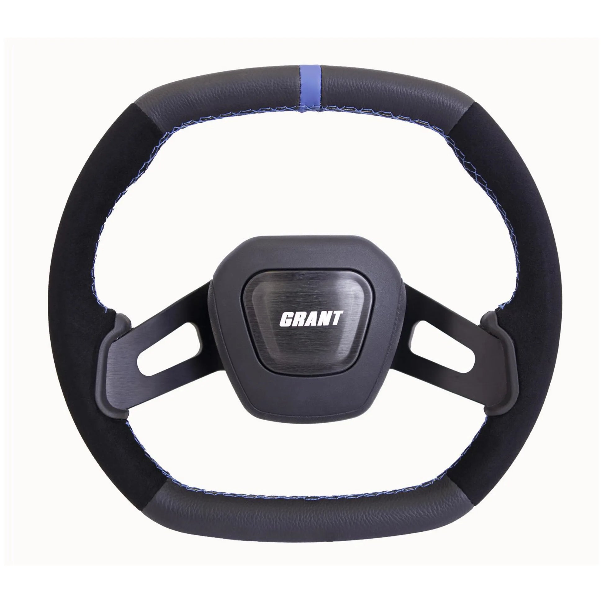 Grant 682 C8 Performance Steering Wheel Blue Center Stripe